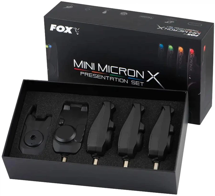 Набір сигналізаторів Fox International Mini Micron X 4 Rod Set - Фото 9 Набір сигналізаторів Fox International Mini Micron X 4 Rod Set - зображення 9