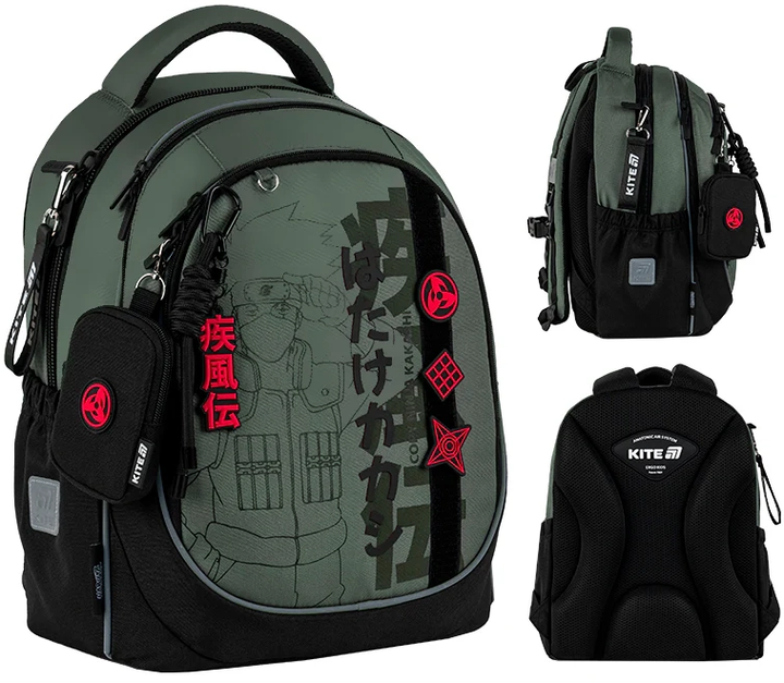 Шкільний набір Kite Education Naruto Shippuden 3 предмети (SET_NR25-700M) - зображення 2