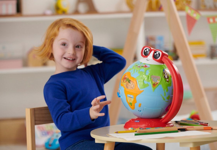 Interaktywny mówiący globus edukacyjny Chicco Edu4You Montessori (8058664159789) - obraz 10