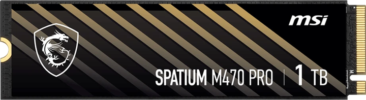 Dysk SSD MSI Spatium M470 Pro 1TB M.2 2280 NVMe PCIe 4.0 x4 3D NAND TLC (S78-440L0J0-P83) - obraz 1