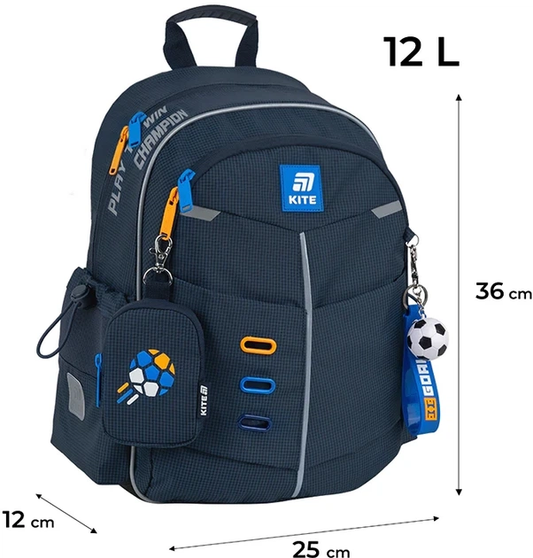 Шкільний набір Kite Education Goal Time 3 предмети (SET_K25-771S-5) - зображення 3