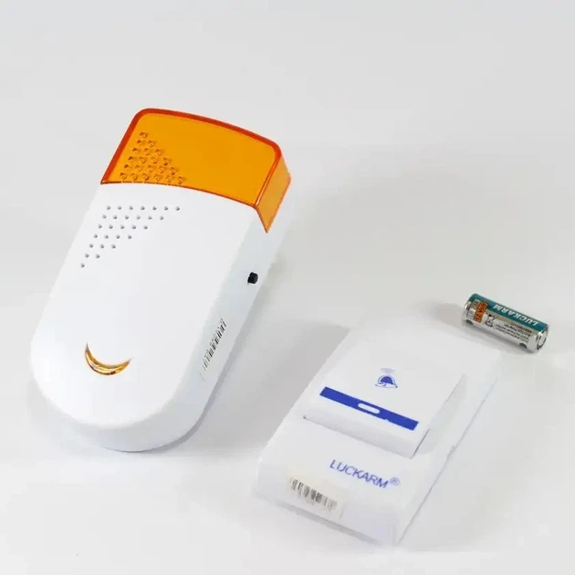 Бездротовий дзвінок Luckarm 8603 з під'єднанням до розетки 220В 0091 - зображення 3