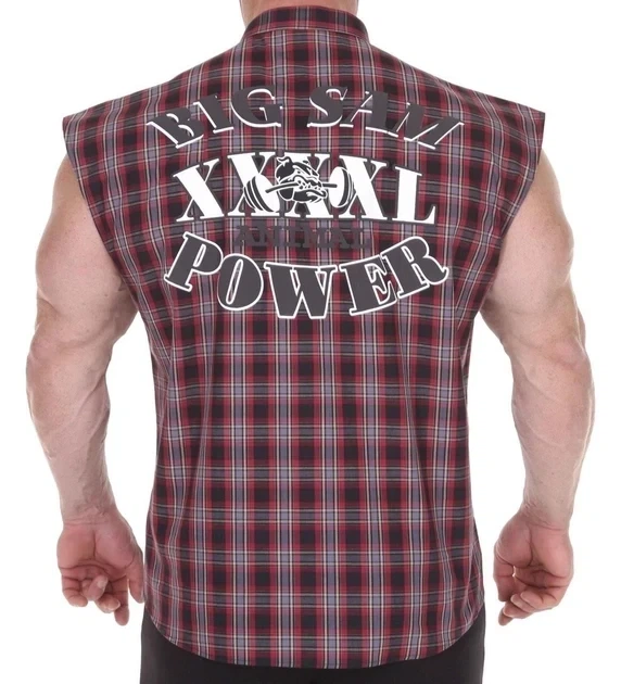 Безрукавка Big Sam 5042 Красный XXXL - изображение 2