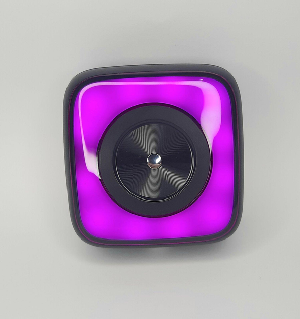 Портативный термопринтер для печати со смартфона без чернил с RGB подсветкой C31-B черный - изображение 6