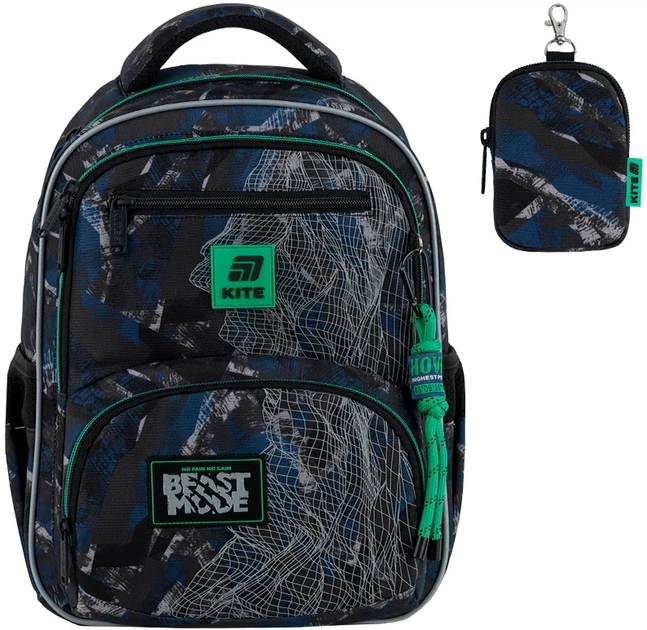 Шкільний набір Kite Education Beast Mode 3 предмети (SET_K25-773M-3) - зображення 4