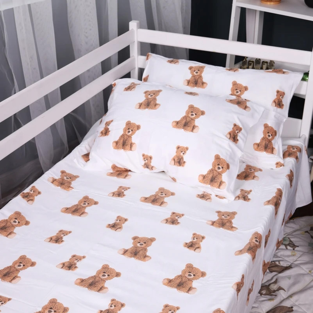 Простирадло на гумці MirSon Фланель 017 Teddy 160x190 см від Rozetka на платформі USKIDKA Акція на Простирадло на гумці MirSon Фланель 017 Teddy 160x190 см від Rozetka