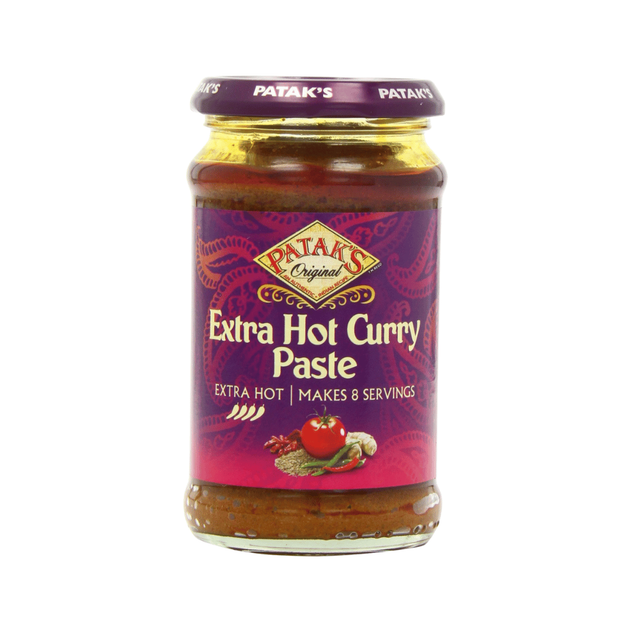 Очень острая кари паста Hot Curry Paste 283г Patak's 5011308001502 - Фото 1 Очень острая кари паста Hot Curry Paste 283г Patak's 5011308001502 - изображение 1