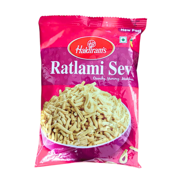 Снек Ратламі Сев Ratlami Sev 150г Haldiram's 8904063206152 - Фото 1 Снек Ратламі Сев Ratlami Sev 150г Haldiram's 8904063206152 - изображение 1