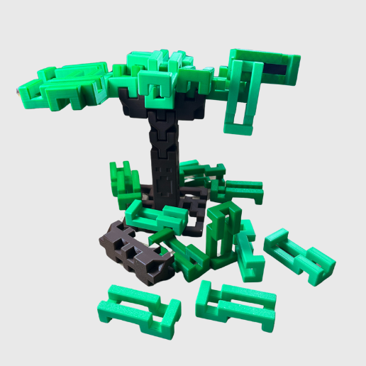Игра Майнкрафт Дерево Баланс Игра Пиксельное Шаткое Дерево в Стиле Minecraft для Детей и Взрослых - Фото 2 Игра Майнкрафт Дерево Баланс Игра Пиксельное Шаткое Дерево в Стиле Minecraft для Детей и Взрослых - изображение 2
