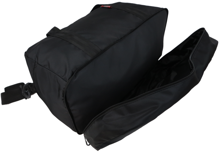 Дорожня сумка з відділом для взуття 40L Wallaby Чорна - зображення 5