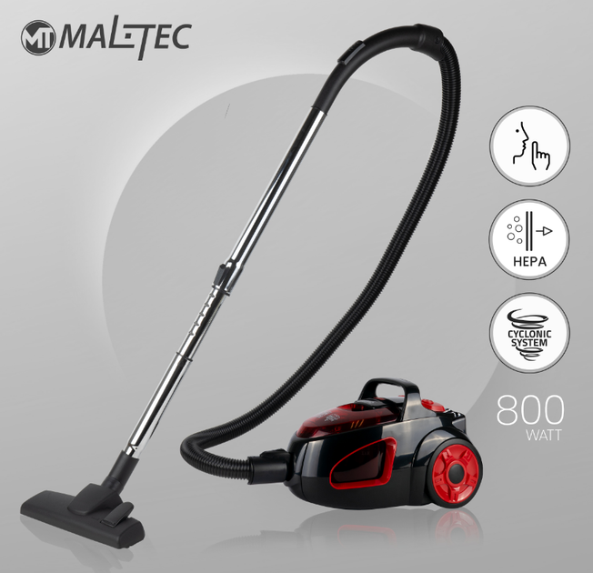 Пылесос безмешковой MalTec TURBO CYCLONE 4200Wt 12in1 - Фото 2 Пылесос безмешковой MalTec TURBO CYCLONE 4200Wt 12in1 - изображение 2