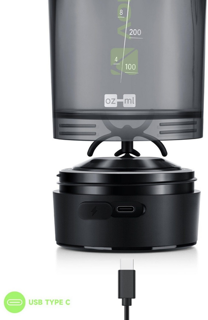Електричний шейкер VOLTRX Gallium 600 мл Tritan Green (Gallium_Green) - зображення 15