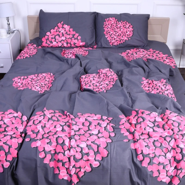 Комплект постільної білизни MirSon Сатин 22-1290-1 Heart of flowers 160х220 від Rozetka на платформі USKIDKA Акція на Комплект постільної білизни MirSon Сатин 22-1290-1 Heart of flowers 160х220 від Rozetka