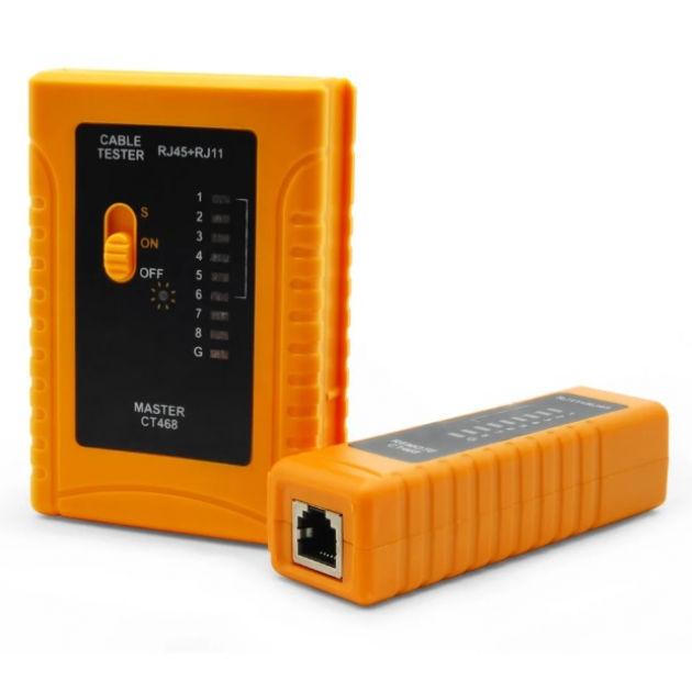 Кабельний тестер Merlion CT468, RJ-45, HDMI- виход - Фото 1 Кабельний тестер Merlion CT468, RJ-45, HDMI- виход - изображение 1