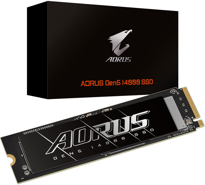SSD диск Gigabyte AORUS 2TB M.2 2280 NVMe PCIe 5.0 x4 3D NAND TLC (AG514K2TB) - зображення 6