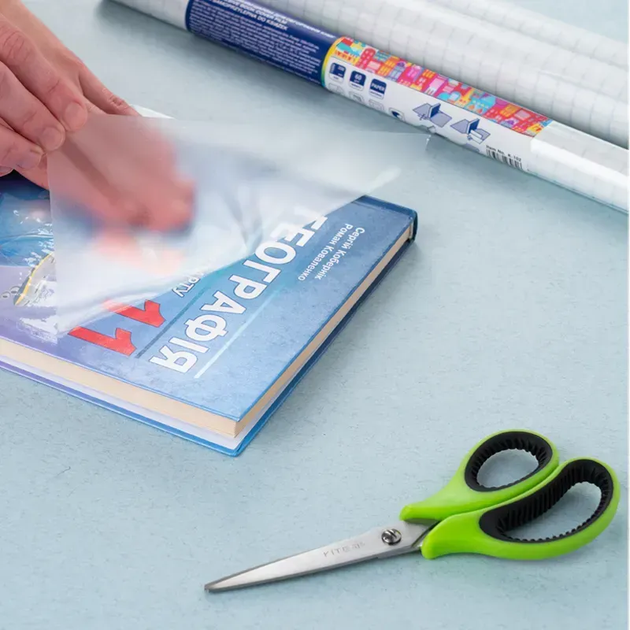 Плівка з клейким шаром для обгортання книг Kite Classic K-101, 33х150 см, CPP 4063276230683 - изображение 3