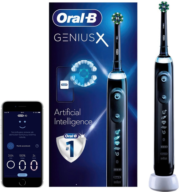 Електрична зубна щітка Oral-B Genius X - зображення 1