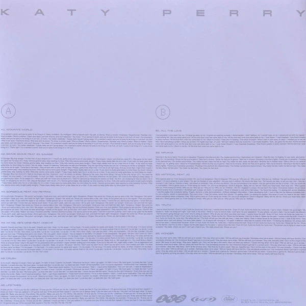 Вінілова платівка Katy Perry - 143 (Silver Vinyl) [LP] - изображение 6