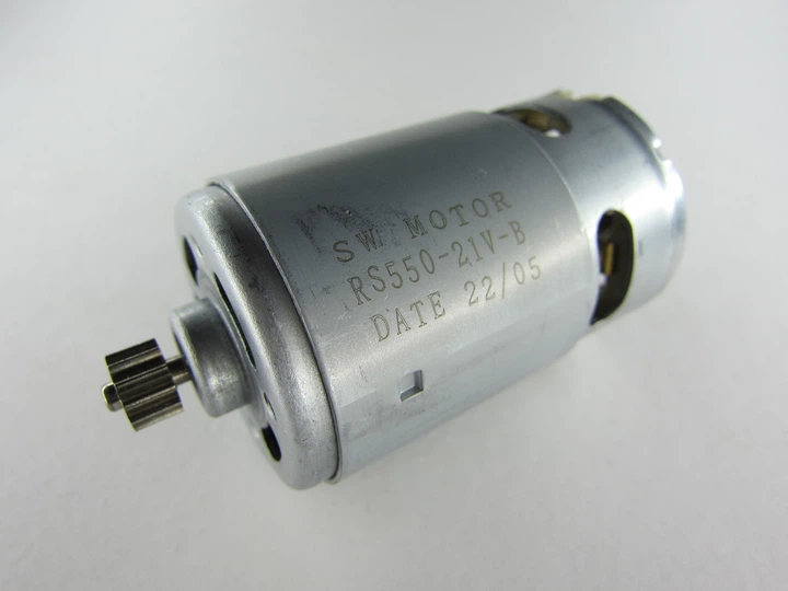 Двигатель для шуруповерта RS550 DC21v SV MOTOR шестерня 12 зубов 8.5мм - Фото 2 Двигатель для шуруповерта RS550 DC21v SV MOTOR шестерня 12 зубов 8.5мм - изображение 2