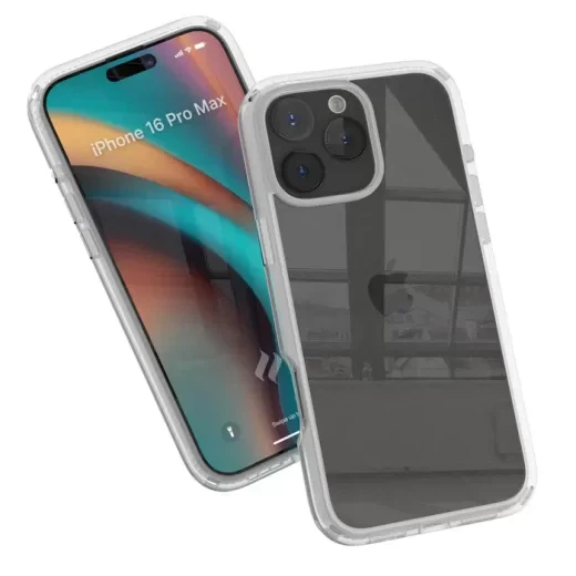 Противоударный прозрачный чехол Catalyst Influence Case Clear для iPhone 16 Pro - Фото 1 Противоударный прозрачный чехол Catalyst Influence Case Clear для iPhone 16 Pro - изображение 1