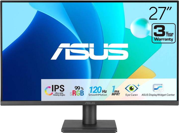 Monitor 27" ASUS VA279HG (90LM04J1-B02371) - obraz 1
