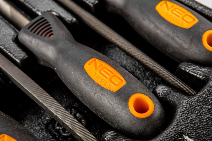 Zestaw pilników do metalu NEO Tools 5 szt 84-244 (5907558424416) - obraz 3
