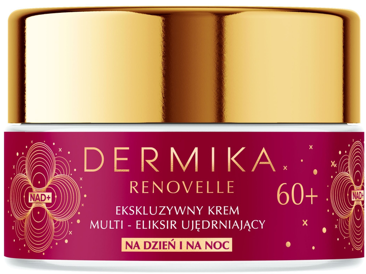 Krem do twarzy Dermika Renovelle Multi Eliksir 60+ ujędrniający 50 ml (5902046771072) - obraz 2