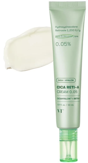 Крем для обличчя VT Cosmetics Cica Reti-A для розширених пор 30 мл (8809695677243) - зображення 2