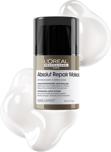 Маска L'Oreal Paris Serie Expert Absolut Repair Molecular для пошкодженого волосся 50 мл (3474637220648) - зображення 2