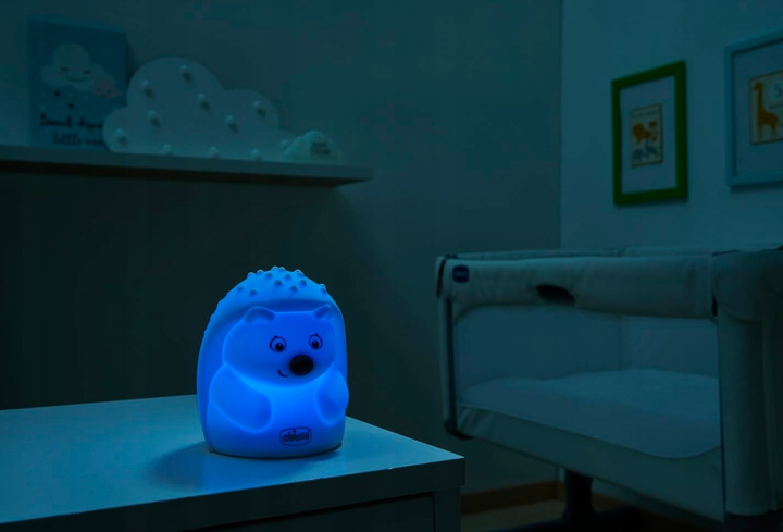 Нічник Chicco Sweet Lights Їжачок Білий (8058664138289) - зображення 8
