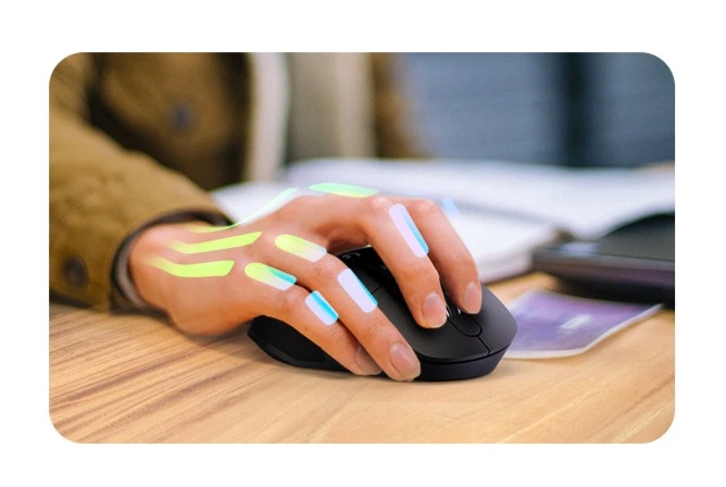 Миша KeySonic KSM-6140BTRF-EG Wireless Black - зображення 5