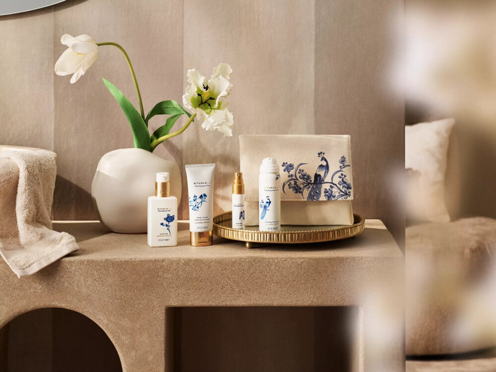 Набір для жінок Rituals Amsterdam Collection Гель для душу 50 мл + Крем для тіла 70 мл + Рідке мило 110 мл + Міст для тіла 20 мл + Косметичка (8719134154931) - зображення 6