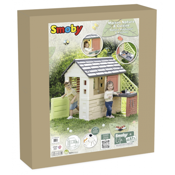 Игровой домик Smoby Life Солнечный с летней кухней и аксессуарами (7600810739) - изображение 4