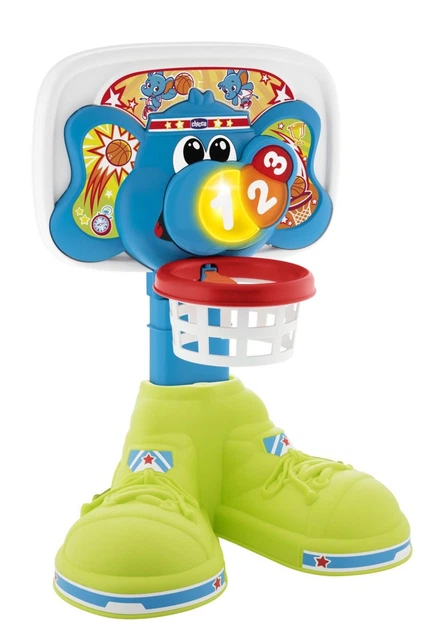 Koszykówka dla dzieci Chicco Fit & Fun z efektami świetlnymi i dźwiękowymi 58 cm (8058664087303) - obraz 5