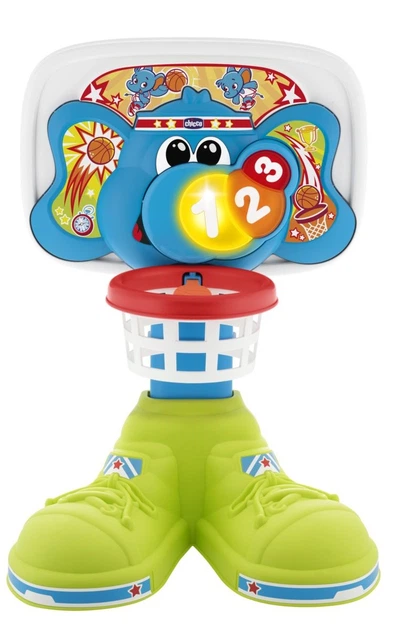 Koszykówka dla dzieci Chicco Fit & Fun z efektami świetlnymi i dźwiękowymi 58 cm (8058664087303) - obraz 6