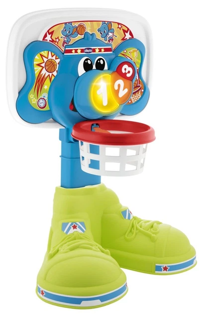 Koszykówka dla dzieci Chicco Fit & Fun z efektami świetlnymi i dźwiękowymi 58 cm (8058664087303) - obraz 7