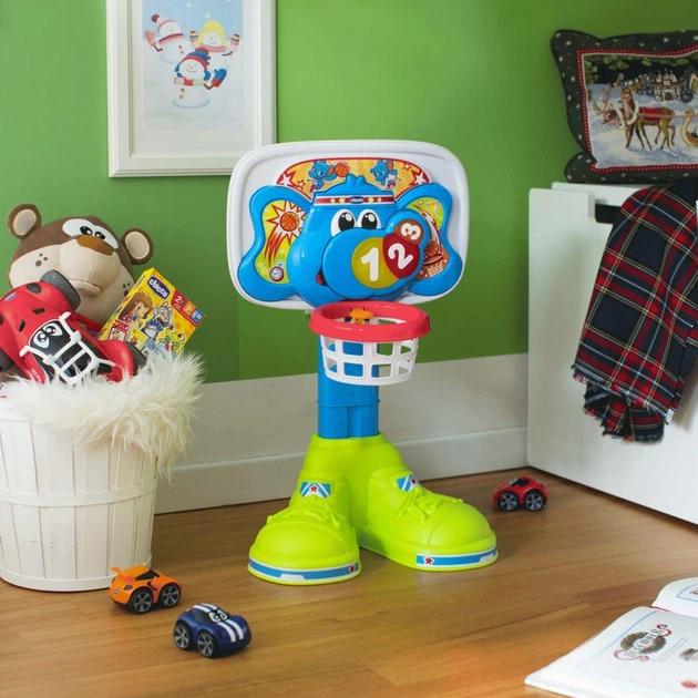 Koszykówka dla dzieci Chicco Fit & Fun z efektami świetlnymi i dźwiękowymi 58 cm (8058664087303) - obraz 18
