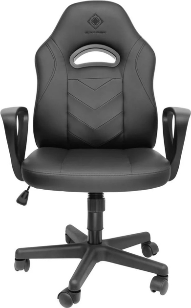Геймерське крісло Deltaco GAM-094 Junior Black (7333048044624) - зображення 1