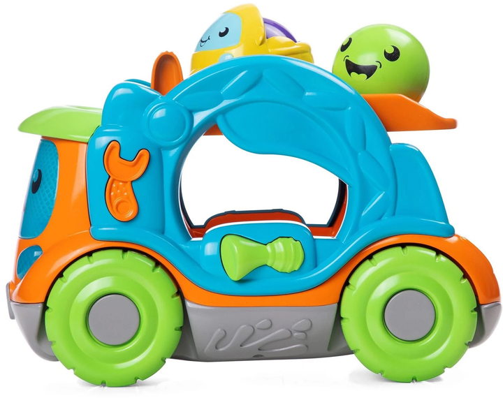  Wesoła elektroniczna ciężarówka Chicco Turbo Ball Rolling Truck (8058664145034) - obraz 8
