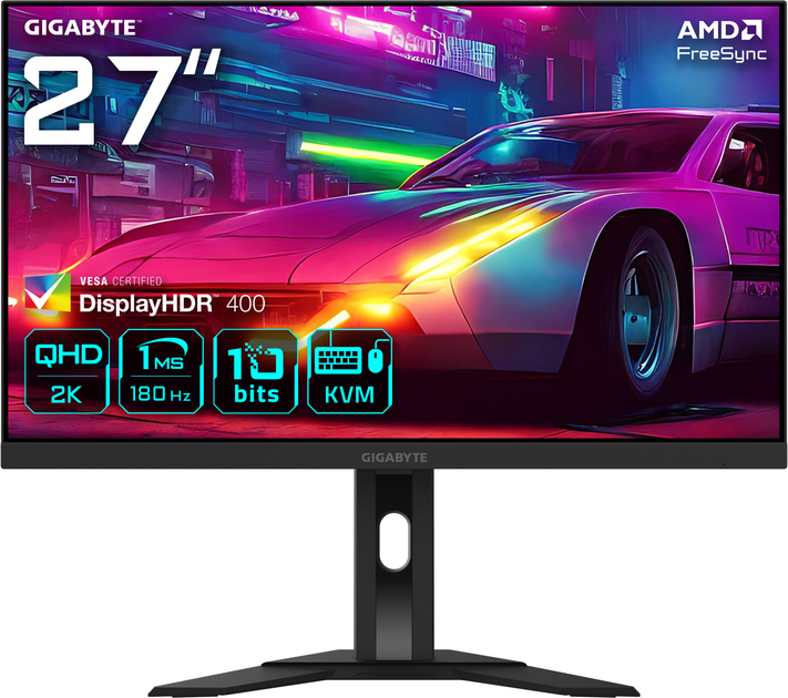 Monitor 27" Gigabyte M27QA Gaming Monitor (M27QA EK) - obraz 2