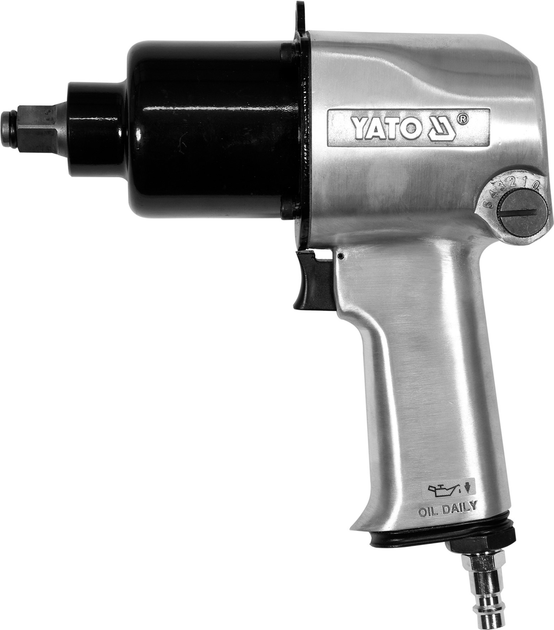 Klucz udarowy pneumatyczny YATO 1/2" 850 Nm (YT-09525) - obraz 2