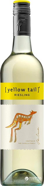 Вино Yellow Tail Riesling біле напівсухе 0.75 л (9322214010400) - Фото 1 Вино Yellow Tail Riesling біле напівсухе 0.75 л (9322214010400) - зображення 1