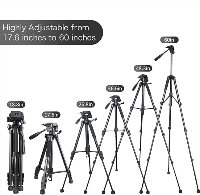 Професійний штатив UBeesize TR50-BK з пультом дистанційного керування Black (RN3556) - изображение 5