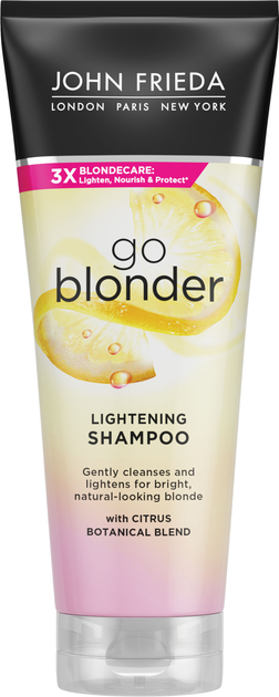 Освітлюючий шампунь John Frieda Go Blonder 75 мл від Rozetka на платформі USKIDKA Акція на Освітлюючий шампунь John Frieda Go Blonder 75 мл від Rozetka