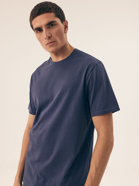 Piżama męska z szortami i krótkim rękawem letnia bawełniana Henderson Shore 42601-95X 2XL Granatowa (5903972510063) - obraz 5