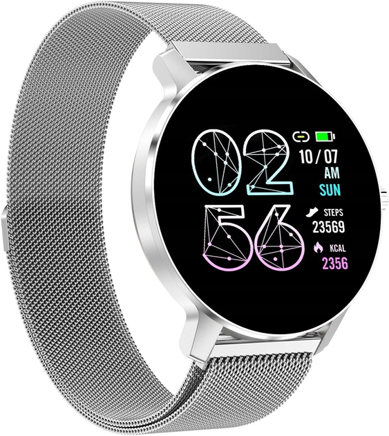 Smartwatch Bemi Ari Silver (6972689170234) - obraz 2