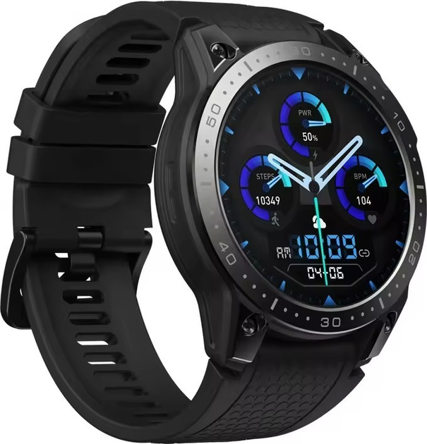 Смарт-годинник Zeblaze Ares 3 Pro Abyss Black (Zeb000001) - зображення 3