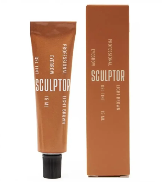 Гель-краска для бровей Sculptor Eyebrow Gel Tint Light Brown 15 мл - Фото 1 Гель-краска для бровей Sculptor Eyebrow Gel Tint Light Brown 15 мл - изображение 1