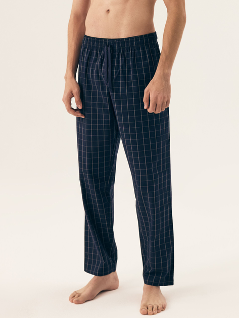Spodnie od piżamy męskie bawełniane Henderson Odin 42784-59X 2XL Niebieskie (5903972511305) - obraz 1