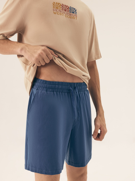 Піжама (футболка + шорти) чоловіча бавовняна Henderson Onshore 42792-02X M Бежева (5903972510636) - зображення 6